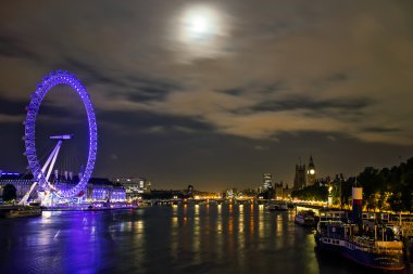 gece Londra manzarası