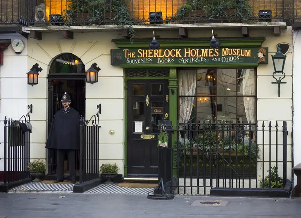 Sherlock Holmes Museum, Londres Images De Stock Libres De Droits