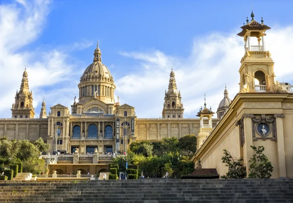 National museum of Catalan visual art, Barcelona — Stock Photo, Image