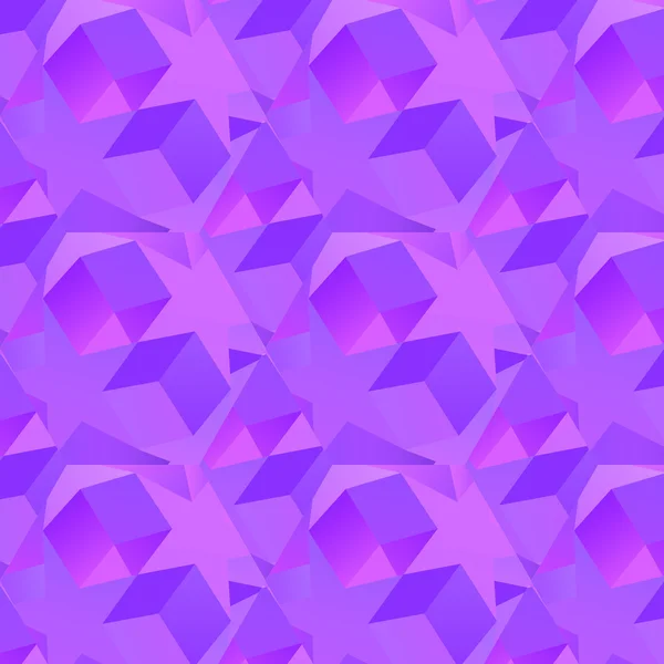 Abstraktní fialová hvězda vzorek pozadí — Stockový vektor