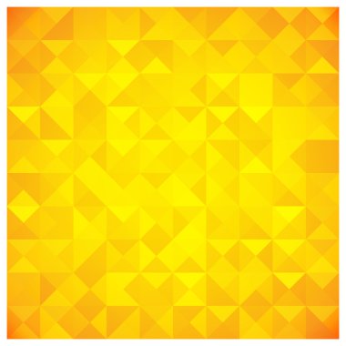 Triangle and Square Yellow Abstract Pattern clipart