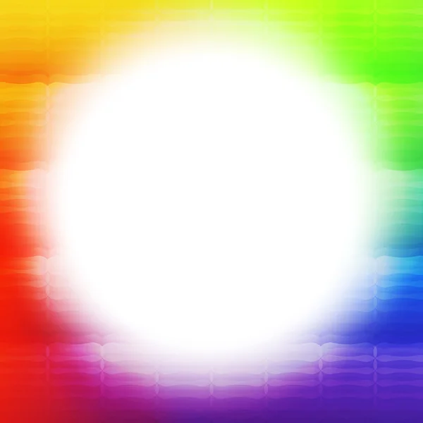 Cirkel rainbow konceptet bakgrund — Stock vektor
