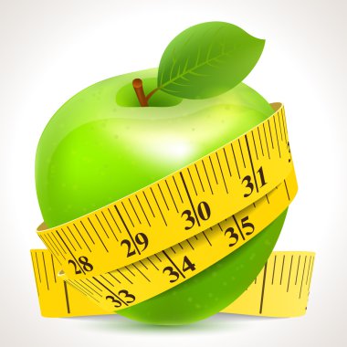 sarı bant ölçme ile yeşil elma