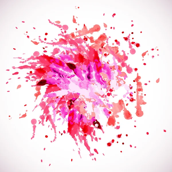 Пурпурная абстрактная краска — стоковый вектор