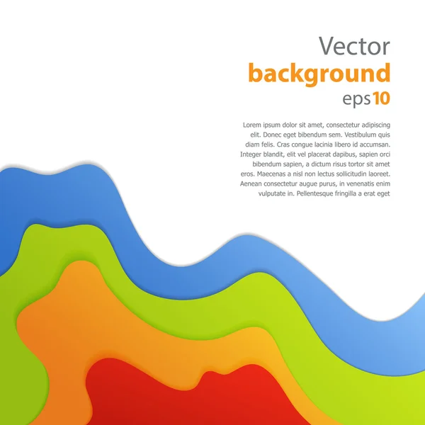 Abstract vector paper achtergrond — Stockvector