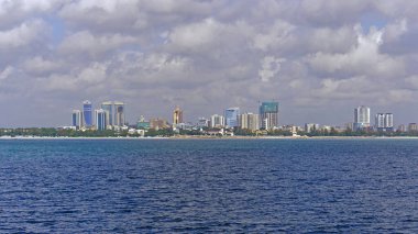 Tanzanya 'daki Dar es Salaam şehri Afrika denizinden