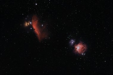 Orion'ın kemeri ve kılıç