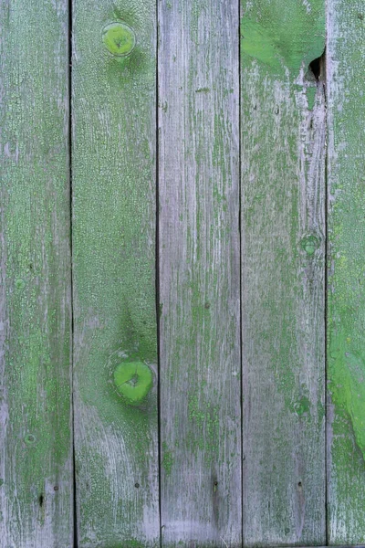 色あせた塗料で古い木製の壁 — ストック写真