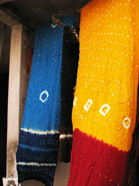 Indian handmade fabric — Stock Photo, Image