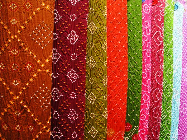Tecido artesanal indiano — Fotografia de Stock