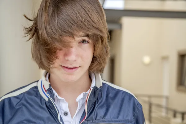 Close up of teen boy — Stock Photo, Image