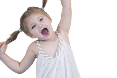 oynarken sevimli kız