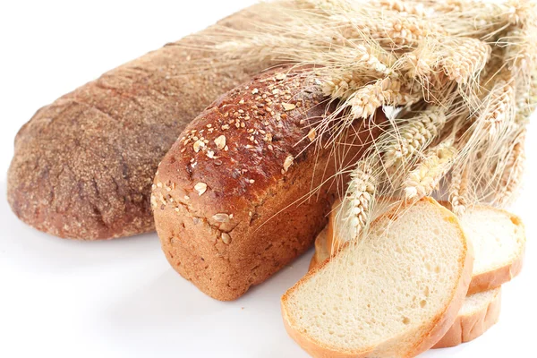 Шпильки пшениці і хліба — стокове фото