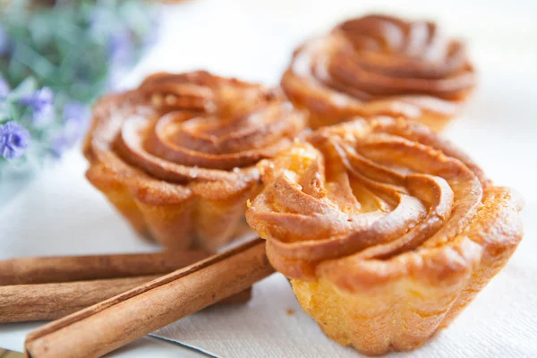 Cheese muffins homemade — Stock Photo, Image