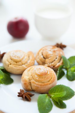 şekerli vanilya çörekler