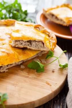 Pasta doldurma etli taze yüzlü