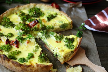 Brokoli quiche ile lezzetli omlet