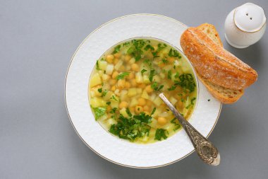 nohut patates çorbası Besleyici