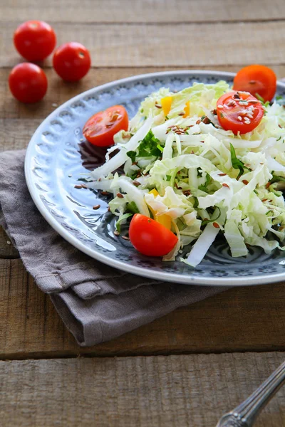 Sprø salat med grønnsaker – stockfoto