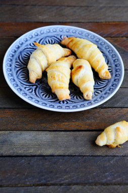 ev yapımı mini kruvasan