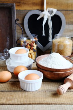 pişirme için malzemeler