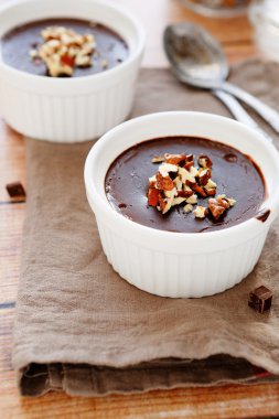 ev yapımı çikolatalı puding