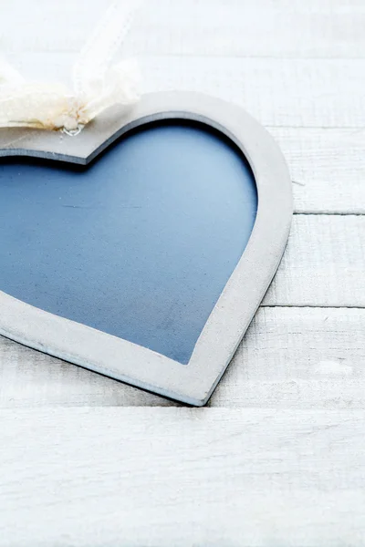 Board in the shape of heart — Stock Photo, Image