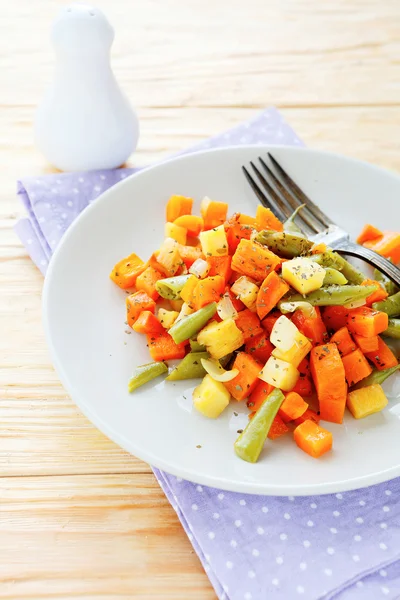 Morceaux de légumes grillés — Photo