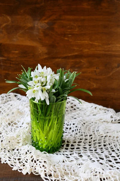 Vintage Bouquet von Schneeglöckchen — Stockfoto