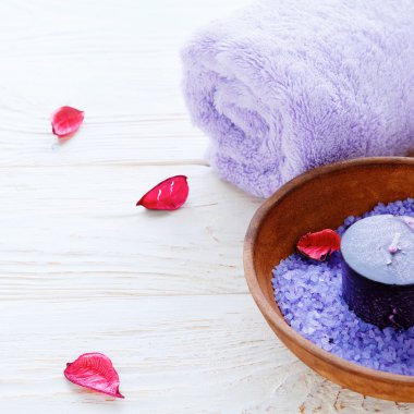 Spa seasalt ve havlu