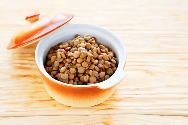 Green lentils — Stock Photo, Image