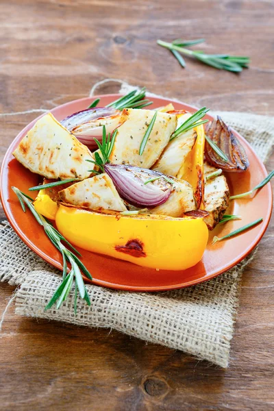 Verduras asadas con romero — Foto de Stock