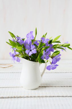 aromatik bir Vazoda Çiçekler
