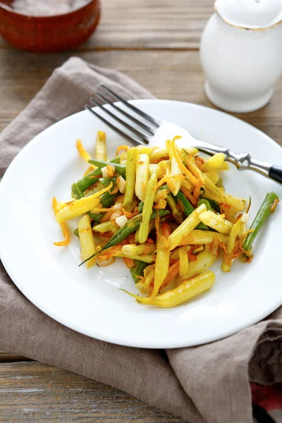 Side dish of green beans — Stock Photo, Image