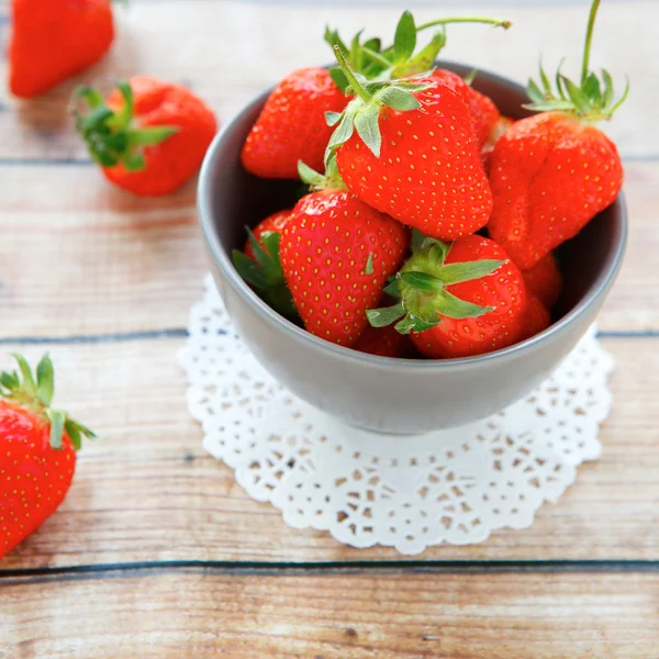 신선한 베리 여름 딸기 — 스톡 사진