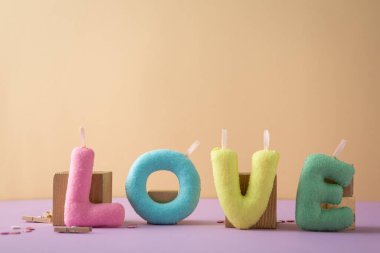 Sevgililer Günü konsepti için yazılmış aşk mektupları