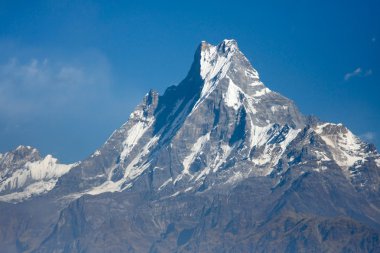 güzel manzara, annapurna aralığı, Himalaya Dağları, nepal