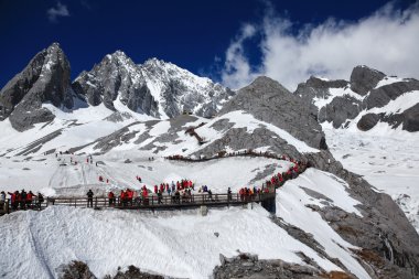 Jade dragon snow mountain yunnan, Çin