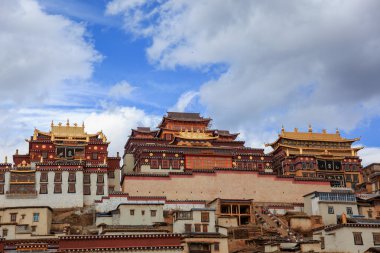songzanlin Manastırı'zhongdian (La), yunnan, Çin