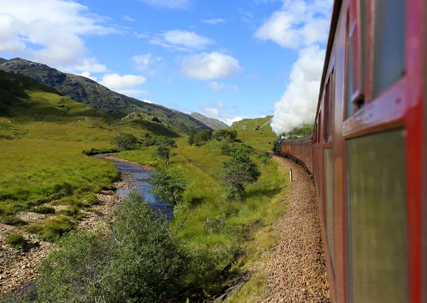 Stream train — Stock Photo, Image