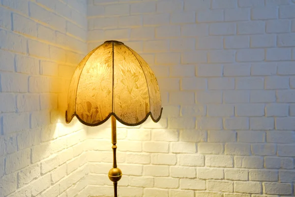 Lit up lamp — Stock Photo, Image