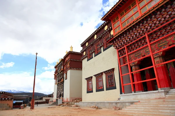 松赞林寺在中甸 (香格里拉) 云南，中国 — 图库照片