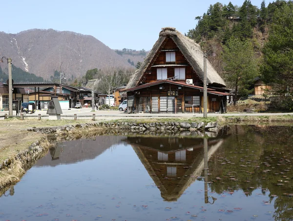 Всемирное наследие Ширакаваго, Япония — стоковое фото