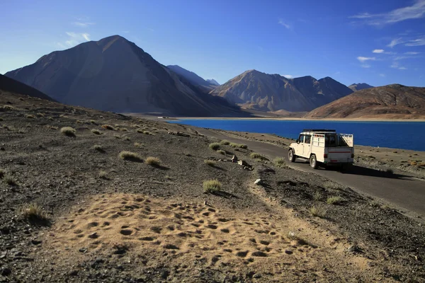 Pangong jezioro — Zdjęcie stockowe