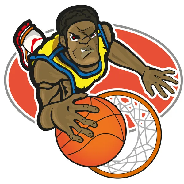 Basketbal — Stockvector