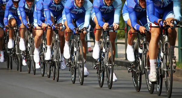 Corrida de bicicleta Chrono — Fotografia de Stock