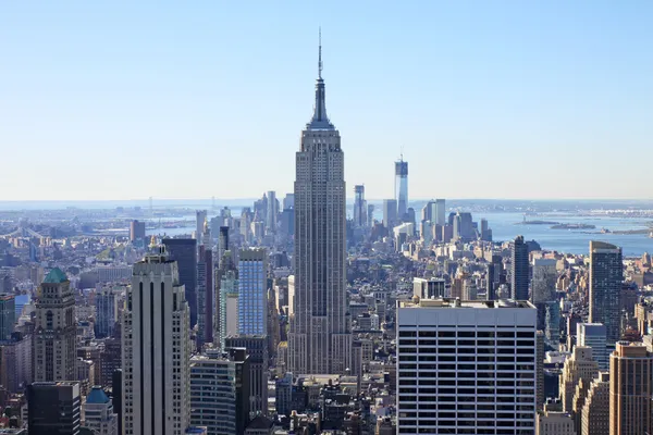 Manhattan weergave — Stockfoto