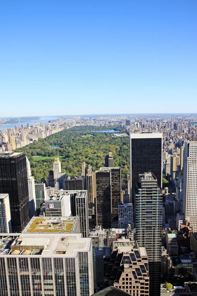Uma vista de Manhattan — Fotografia de Stock