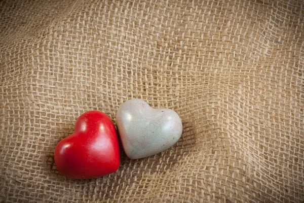 Two heart — Stock Photo, Image