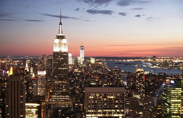 Manhattan weergave — Stockfoto